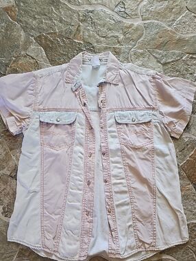 Vintage Snap Front Top